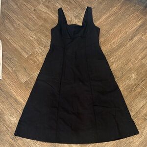 NWT Banana Republic Black Midi Dress